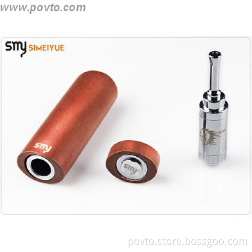 innovative E Cig Smask Protable Wooden Vapor